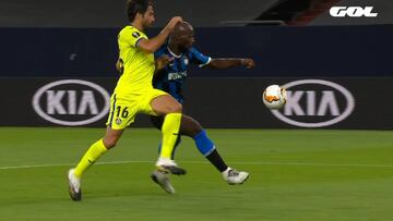 Lukaku y su muestra de que no hay un '9' más físico que él en el mundo: así terminó con el Getafe