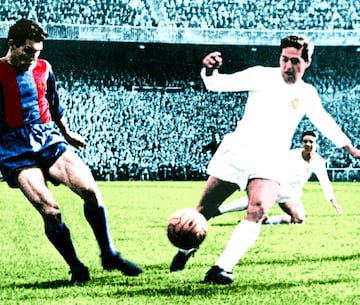 El hispano-argentino, al igual que Puskas, fue integrante del 'Madrid de Di Stefano'. Además de militar en el Real Madrid jugó en el Club Atlético San Lorenzo de Almagro, Club Independiente Santa Fe y Club Nacional de Football.