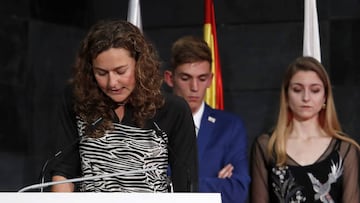 Anna Boada, en la Gala de la Federaci&oacute;n Espa&ntilde;ola de Remo.