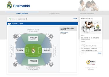 Full-house at the Bernabéu for the Madrid Derby