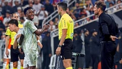 Tebas: “¿Lo de Vinicius y Simeone? Hay muchas pulsaciones en un derbi”