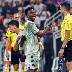 Atlético-Real Madrid: la bronca entre Simeone y Vinicius, los goles, todo en imágenes