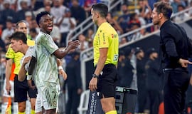 Tebas: “¿Lo de Vinicius y Simeone? Hay muchas pulsaciones en un derbi”