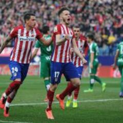 El Atlético remonta con cabeza