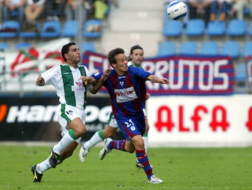 David Silva jugando con el Eibar en la temporada 04/05.