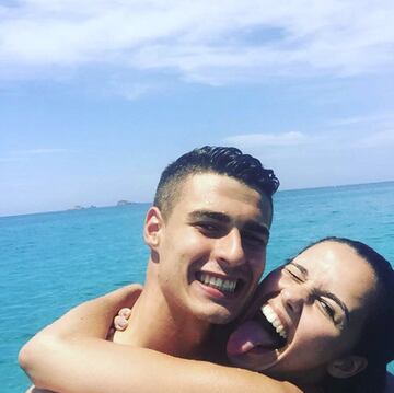 Andrea y Kepa celebran su aniversario en febrero. Forman una pareja muy sólida que comparten todas sus aficiones juntos.