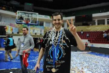 La celebración del Valencia Basket en imágenes