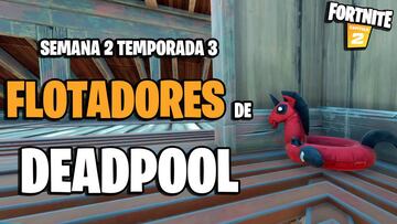 Desafío de Fortnite: ¿dónde están los flotadores de Deadpool en El Yate?