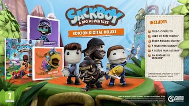 Sackboy: A Big Adventure presenta nuevo tráiler y confirma ediciones en PS5 y PS4