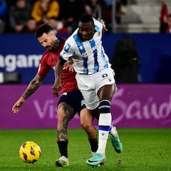 Aprobados y suspensos de la Real: el látigo de Kaduna no es suficiente en Pamplona