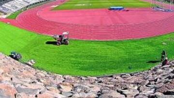 <b>BIENVENIDOS. </b>El Centro Insular de Atletismo de Tenerife, situado en Tíncer, acoge desde hoy al equipo que dirige José Luis Oltra.