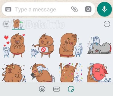 Los stickers de WhatsApp también servirán como reacciones