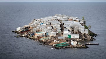 La isla más densamente poblada: 200 habitantes por metro cuadrado y gestionada por dos países