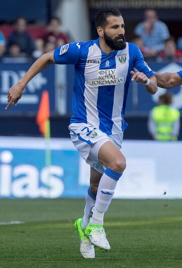 Futbolista griego, del Leganés como zaguero central o mediocampista defensivo 