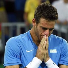 Juan Martín del Potro winning the popular vote in Rio