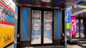 Las intimidades de un tráiler de Nascar Cup Series