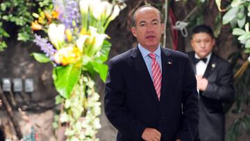 Felipe Calderón se mostró feliz por el Cruz Azul