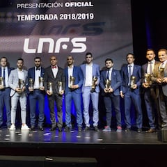 Gadeia, el gran protagonista de la gala inaugural de la LNFS