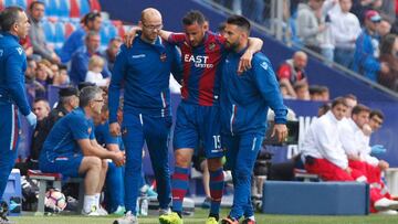 Pedro López da el susto y es trasladado al hospital