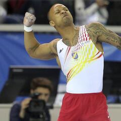 Ray Zapata no disputó la final de suelo por lesión