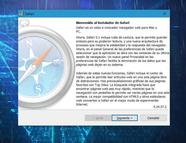 Cómo descargar Safari en Windows 10