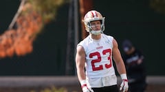 Why does Christian McCaffrey wear no. 23 for the 49ers?