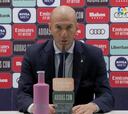 Zidane: "Esta noche es un mal momento para los jugadores y el madridismo"
