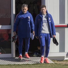 Diego Costa, feliz tras volver a entrenar con el grupo