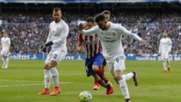 Borja Mayoral, contra el Atlético.