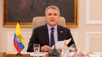 Señal en vivo y en directo hoy de la intervención del presidente de la República de Colombia, Iván Duque, para valorar la evolución del Coronavirus