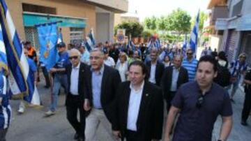 Acto de las peñas del Espanyol