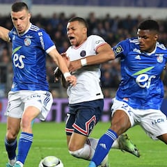 El Estrasburgo arruina el partidazo de Mbappé