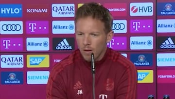 Nagelsmann reacciona al interés del Real Madrid por Gnabry