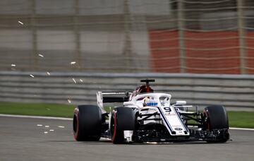Marcus Ericsson de Sauber.