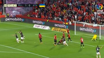 El penalti en el 96′ que incendió Son Moix cuando metía de lleno al Mallorca en la lucha por Europa