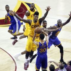 Cavaliers y Warriors, de nuevo grandes favoritos para la ESPN
