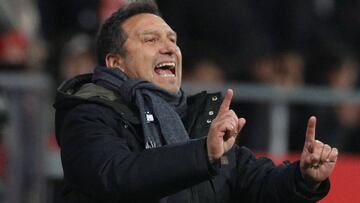 Eusebio Sacristán, entrenador del Girona.