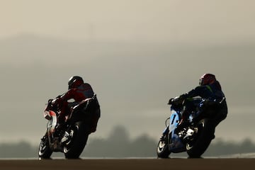 Jorge Lorenzo y Alex Rins.