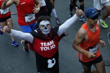 El Maratón de Santiago en imágenes