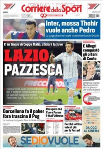 Portadas de la prensa deportiva