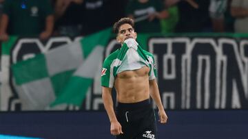 Abde, ante la Real Sociedad.