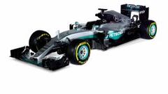 El Mercedes F1 W07 Hybrid.