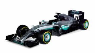 El Mercedes F1 W07 Hybrid.