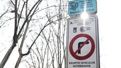 Los coches que recibirán una carta de aviso en Madrid si circulan por el exterior de la M-30 en 2024