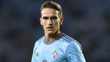 Denis Su&aacute;rez, jugador del Celta de Vigo, durante un partido.