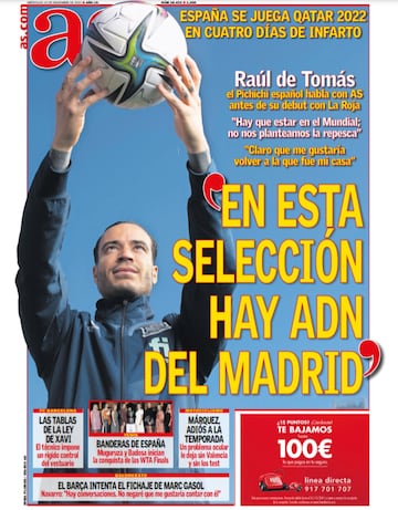 Las portadas de AS de noviembre