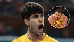 Alcaraz se rinde a Doncic: “Es un fenómeno”