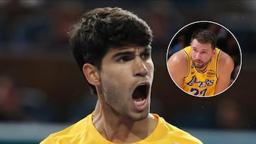 Alcaraz se rinde a Doncic: “Es un fenómeno”