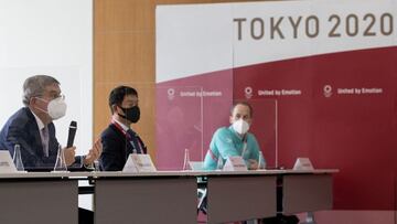 El presidente del COI Thomas Bach, durante una reuni&oacute;n con el Comit&eacute; Organizador de los Juegos Ol&iacute;mpicos de Tokio 2020 en Tokio (Jap&oacute;n).