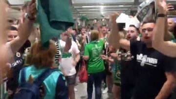 La locura racinguista con la llegada del equipo: brutal